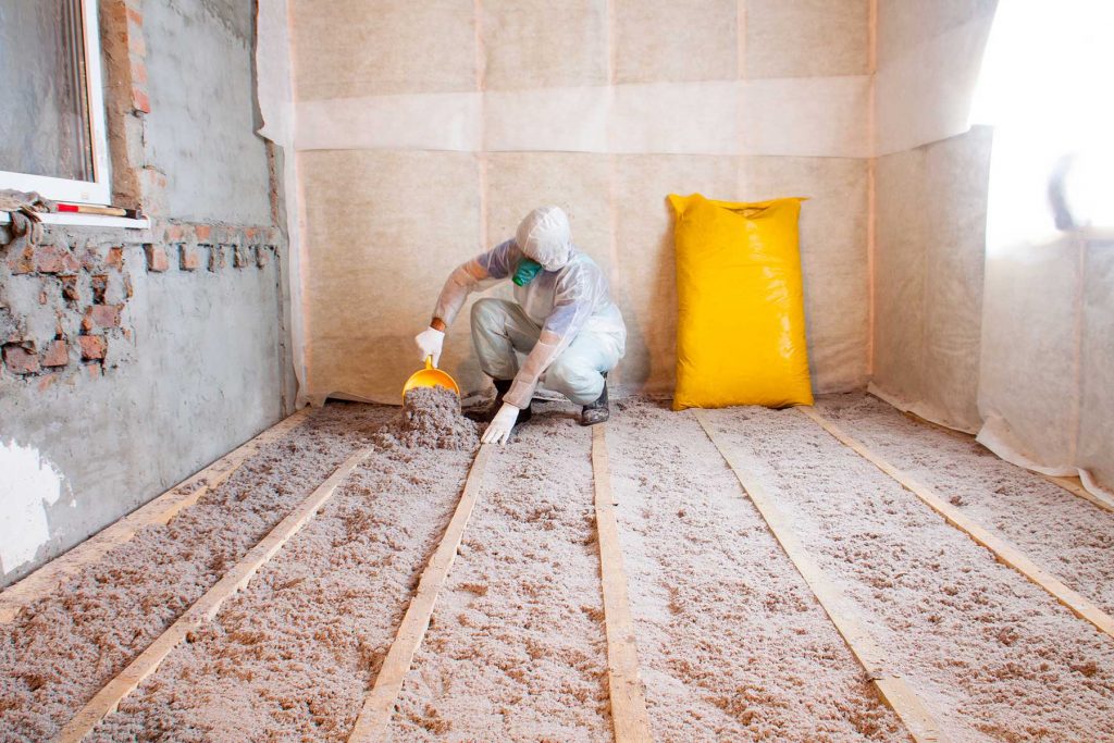 Attic Insulation Installation