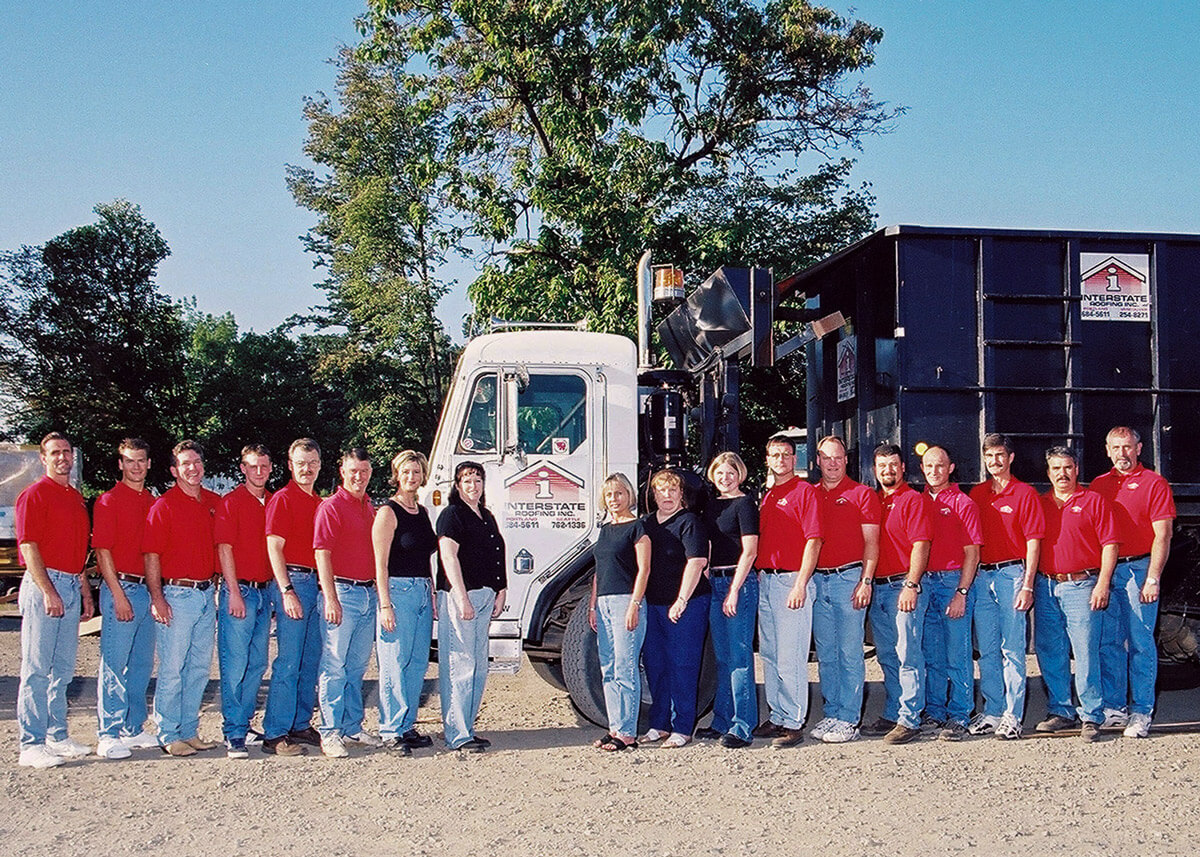 Original Interstate Roofing Staff